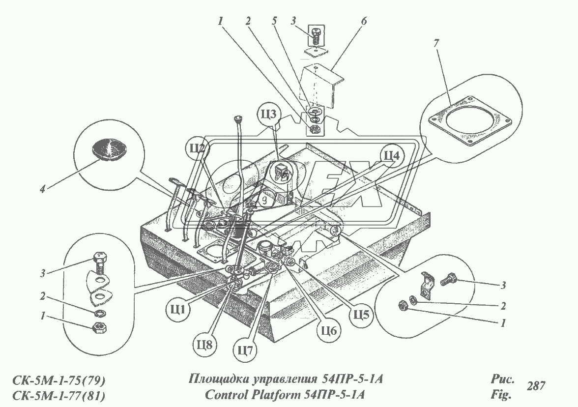 Площадка управления 54ПР-5-1А 1